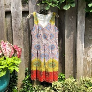 Summery London Times sun dress sz 10